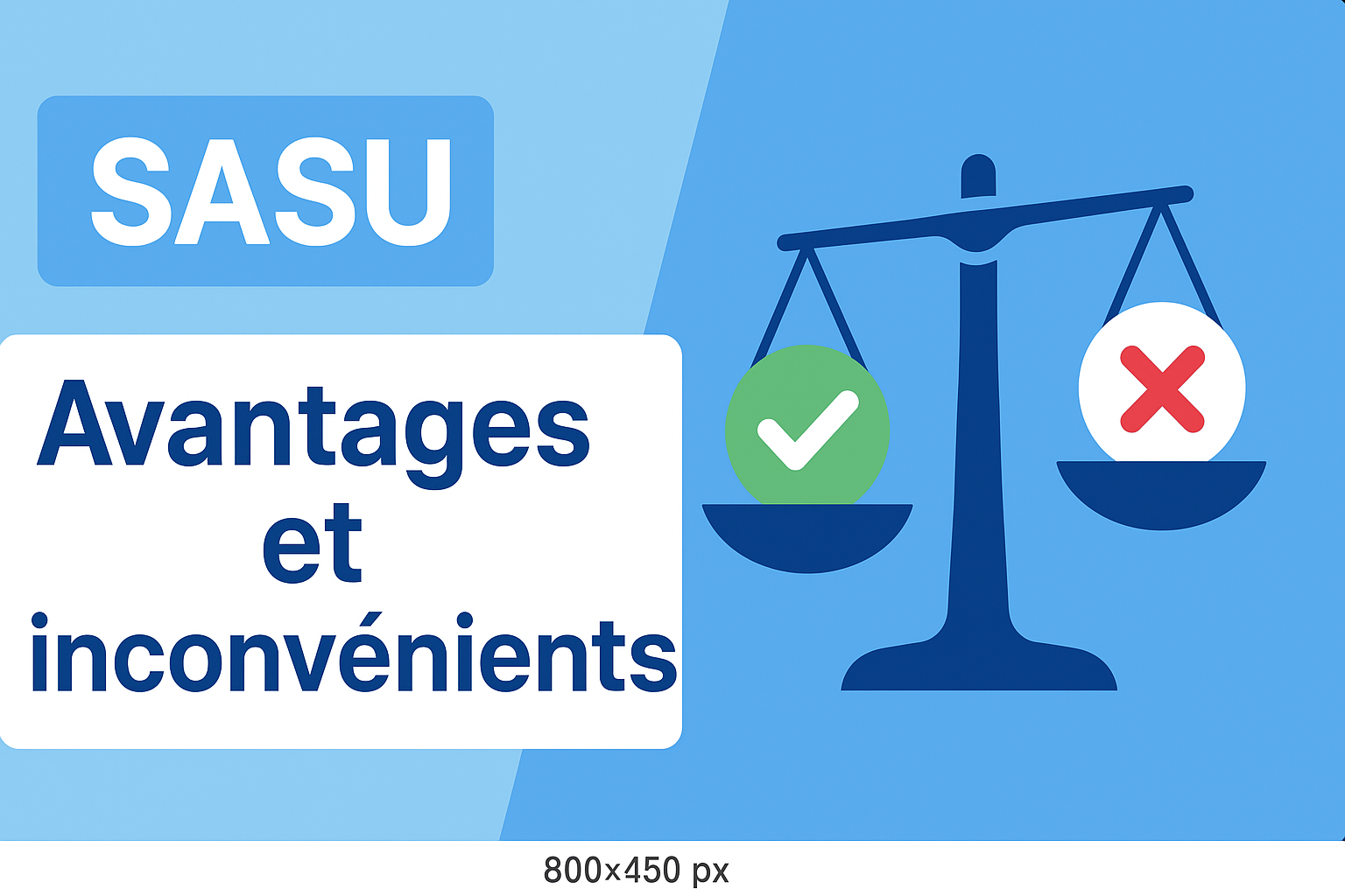 Sasu: Avantages et inconvénients